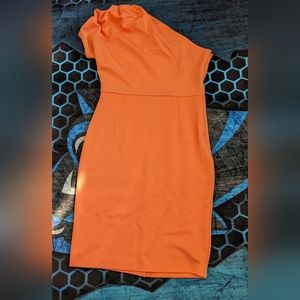 ASOS one off the shoulder dress Size 10